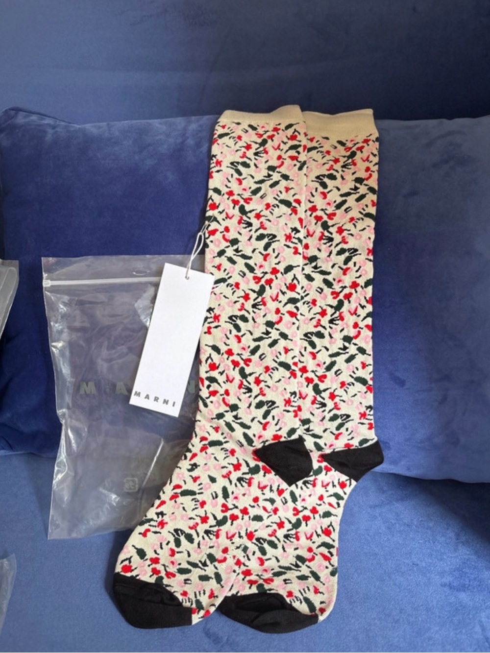 Marni Knee High Socks  - Cotton